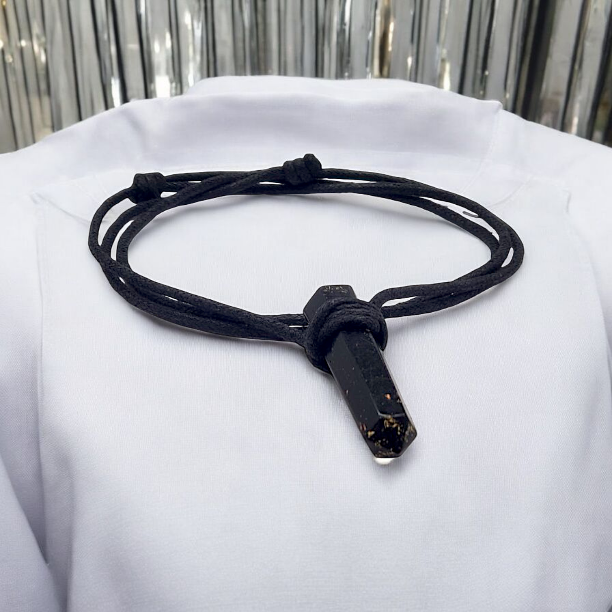 Pendant Orgonite (Inner- Peace) EMF shielding made with shungite and Tourmaline