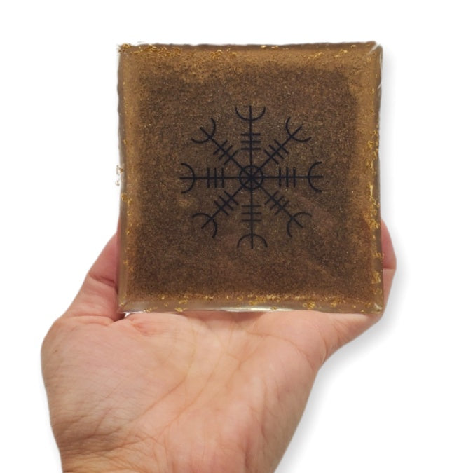 EMF Radiation shield/ Pyramid Medium with Citrine