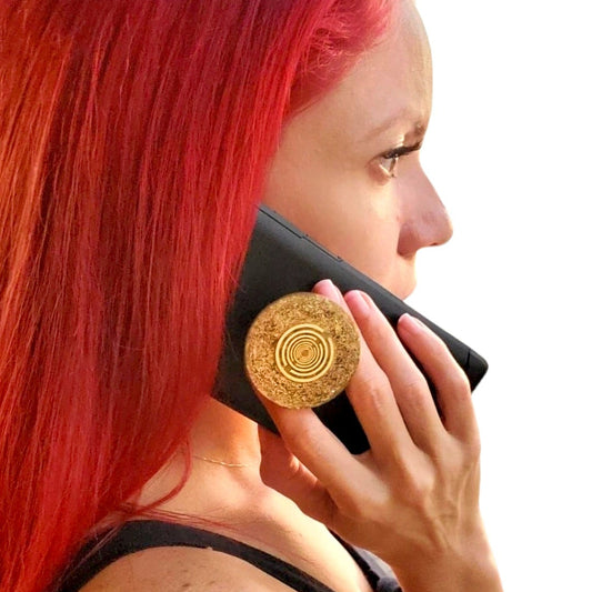 Phone Stand & Grip + EMF SHIELDING + Lakhovsky Antenna / Accessory cellphone